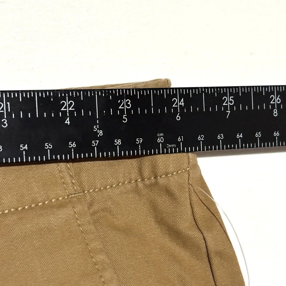 New Old Navy‎ Chino Shorts Mens 48 Tan Ultimate Flat Front Cotton